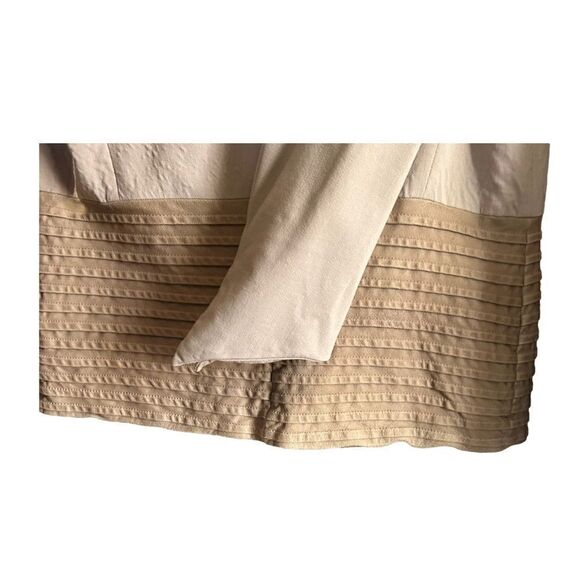 Helmut Lang Pleated Jacket Wool Blend Blazer Dusty Rose Lightweight Womens 10 - Picture 5 of 8